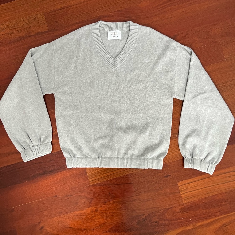 GRAY ZARA SWEATER